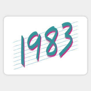 1983 Magnet